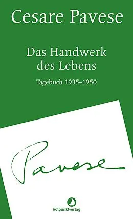 E-Book (epub) Das Handwerk des Lebens von Cesare Pavese