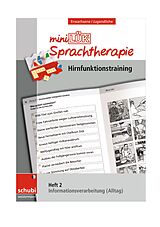 Geheftet miniLÜK-Sprachtherapie - Hirnfunktionstraining von Steiner, Zöllner