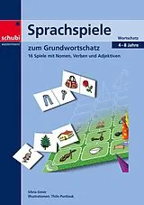Kartonierter Einband Sprachspiele zum Grundwortschatz von Silvia Gmür