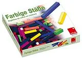 Textkarten / Symbolkarten Farbige Stäbe von