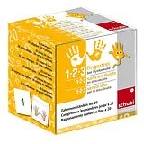 Textkarten / Symbolkarten 1-2-3 fingerfrei bei Dyskalkulie 1 von Hannah Rosenberg