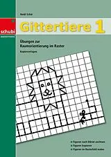 Kartonierter Einband Gittertiere 1 von Heidi Schär