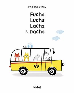 Fester Einband Fuchs, Luchs, Lachs und Dachs // Gute Nacht, Mond von Fatima Vidal