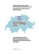 Kartonierter Einband Mosaiksteine aus einem vielfältigen Leben von Andreas Glaser