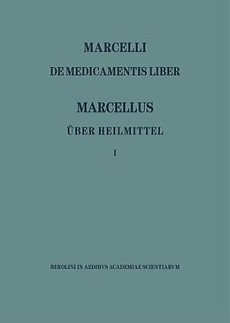 Fester Einband Marcellus  Über Heilmittel 1 von 