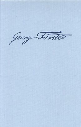 Fester Einband Georg Forsters Werke / Briefe an Forster von Georg Forster