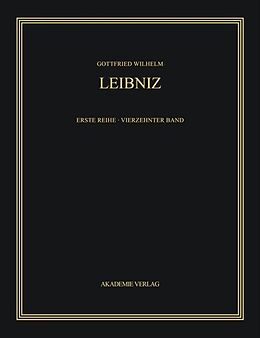 Fester Einband Gottfried Wilhelm Leibniz: Sämtliche Schriften und Briefe. Allgemeiner... / Mai - Dezember 1697 von 