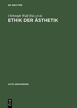 Fester Einband Ethik der Ästhetik von 