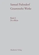 Fester Einband De officio von Samuel Pufendorf