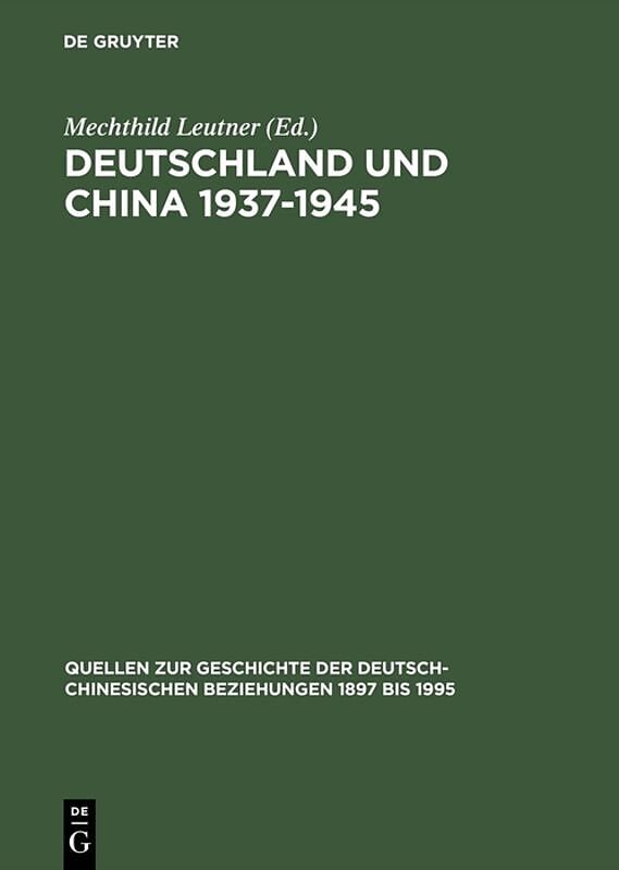 Deutschland und China 19371945