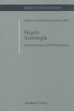 Fester Einband Hegels Seinslogik von 