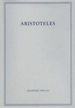 Fester Einband Aristoteles: Aristoteles Werke / Politik - Buch VII und VIII von 
