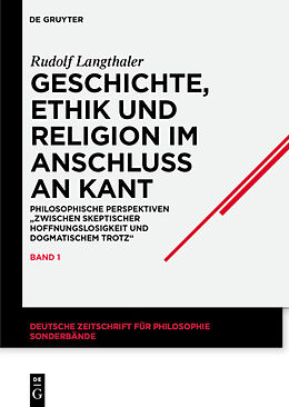 Fester Einband Geschichte, Ethik und Religion im Anschluß an Kant von Rudolf Langthaler