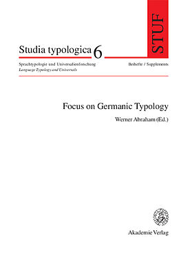 Fester Einband Focus on Germanic Typology von 