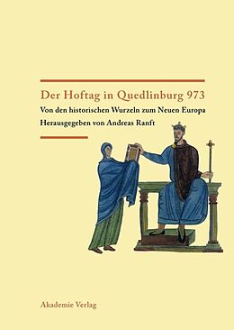 Fester Einband Der Hoftag in Quedlinburg 973 von 
