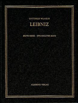Fester Einband Gottfried Wilhelm Leibniz: Sämtliche Schriften und Briefe. Allgemeiner... / Juni 1701-März 1702 von 
