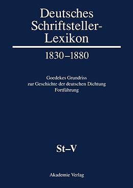 Fester Einband Deutsches Schriftsteller-Lexikon 18301880 / StV von 