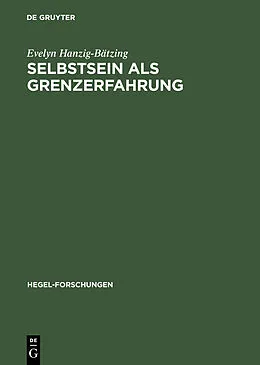 E-Book (pdf) Selbstsein als Grenzerfahrung von Evelyn Hanzig-Bätzing