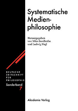 E-Book (pdf) Systematische Medienphilosophie von 