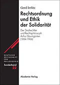 E-Book (pdf) Rechtsordnung und Ethik der Solidarität von Gerd Irrlitz