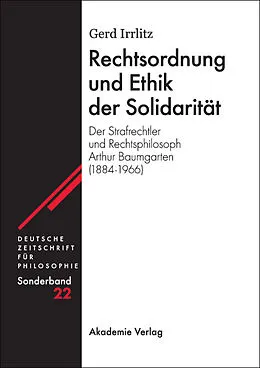 E-Book (pdf) Rechtsordnung und Ethik der Solidarität von Gerd Irrlitz