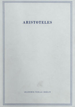 E-Book (pdf) Aristoteles: Aristoteles Werke / Problemata Physica von 