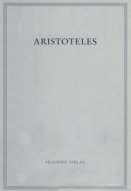 E-Book (pdf) Aristoteles: Aristoteles Werke / Parva Naturalia III von 