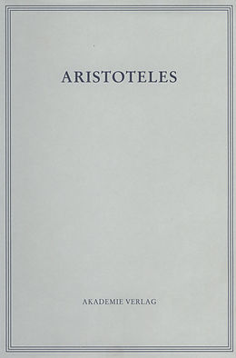 E-Book (pdf) Aristoteles: Aristoteles Werke / Politik - Buch IV-VI von 