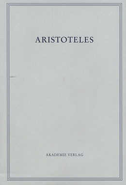 E-Book (pdf) Aristoteles: Aristoteles Werke / Parva Naturalia II von 