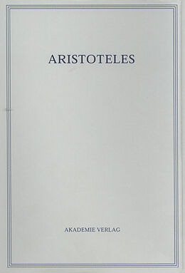 E-Book (pdf) Aristoteles: Aristoteles Werke / Rhetorik von 