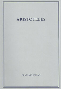 E-Book (pdf) Aristoteles: Aristoteles Werke / Oikonomika von 