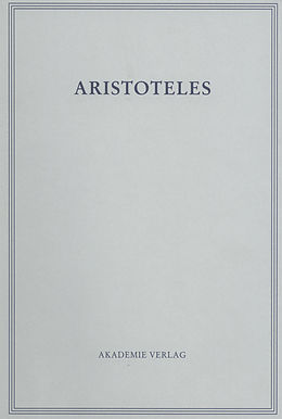 E-Book (pdf) Aristoteles: Aristoteles Werke / Über die Seele von Aristoteles