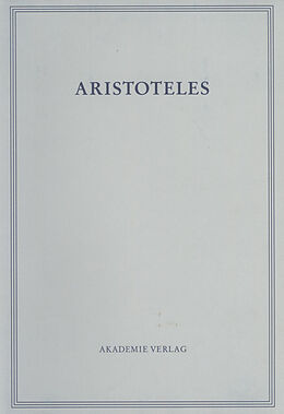 E-Book (pdf) Aristoteles: Aristoteles Werke / Über den Himmel von 