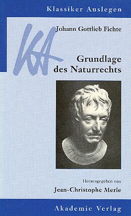 E-Book (pdf) Johann Gottlieb Fichte: Grundlage des Naturrechts von 