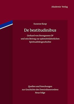 Fester Einband De beatitudinibus von Susanne Kaup