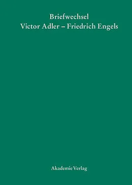 E-Book (pdf) Victor Adler / Friedrich Engels, Briefwechsel von 