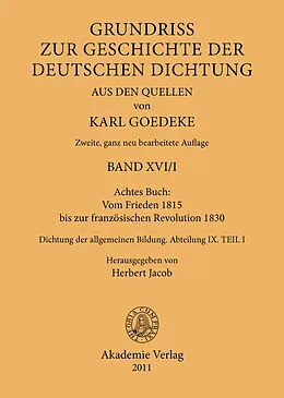 PDF Achtes Buch: Vom Frieden 1815 bis zur französischen Revolution 1830 von 