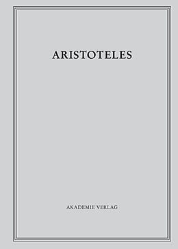 E-Book (pdf) Aristoteles: Aristoteles Werke / Poetik von 