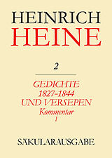 E-Book (pdf) Heinrich Heine Säkularausgabe / Gedichte 1827-1844 und Versepen. Kommentar I von 