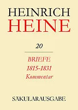 E-Book (pdf) Briefe 1815-1831. Kommentar von 