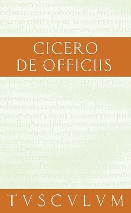 Fester Einband Vom pflichtgemäßen Handeln / De officiis von Cicero