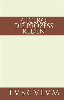 Fester Einband Die Prozessreden von Cicero