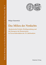 E-Book (pdf) Das Milieu des Verdachts von Holger Zaunstöck