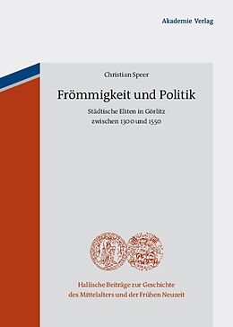 E-Book (pdf) Frömmigkeit und Politik von Christian Speer