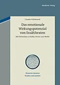 E-Book (pdf) Das emotionale Wirkungspotenzial von Erzähltexten von Claudia Hillebrandt