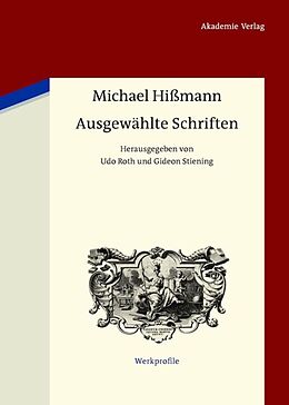 Fester Einband Ausgewählte Schriften von Michael Hißmann