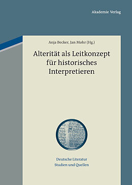 E-Book (pdf) Alterität als Leitkonzept für historisches Interpretieren von 