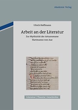Fester Einband Arbeit an der Literatur von Ulrich Hoffmann