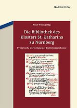 E-Book (pdf) Die Bibliothek des Klosters St. Katharina zu Nürnberg von 