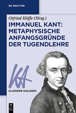 Kartonierter Einband Immanuel Kant: Metaphysische Anfangsgründe der Tugendlehre von 